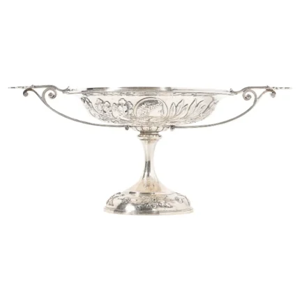 Compote de Kylix classique en argent sterling Early Tiffany Greek Revive
