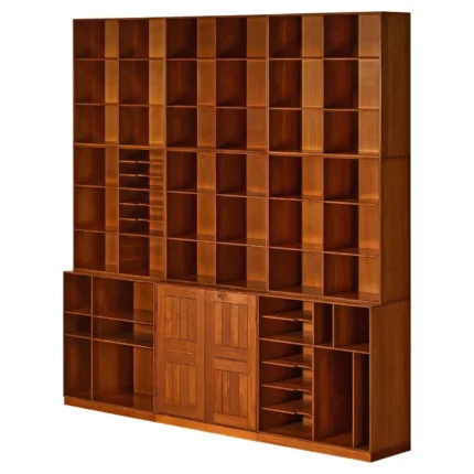 Mogens Koch pour Rud. Bibliothèque modulaire Radmussen en pin